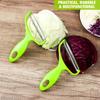 Cabbage Shredder Slicer Peeler, Large Size, Vegetable Cutter for Purple Cabbage, Lettuce, Wide Mouth Peeling Knife, Food Contact Safe