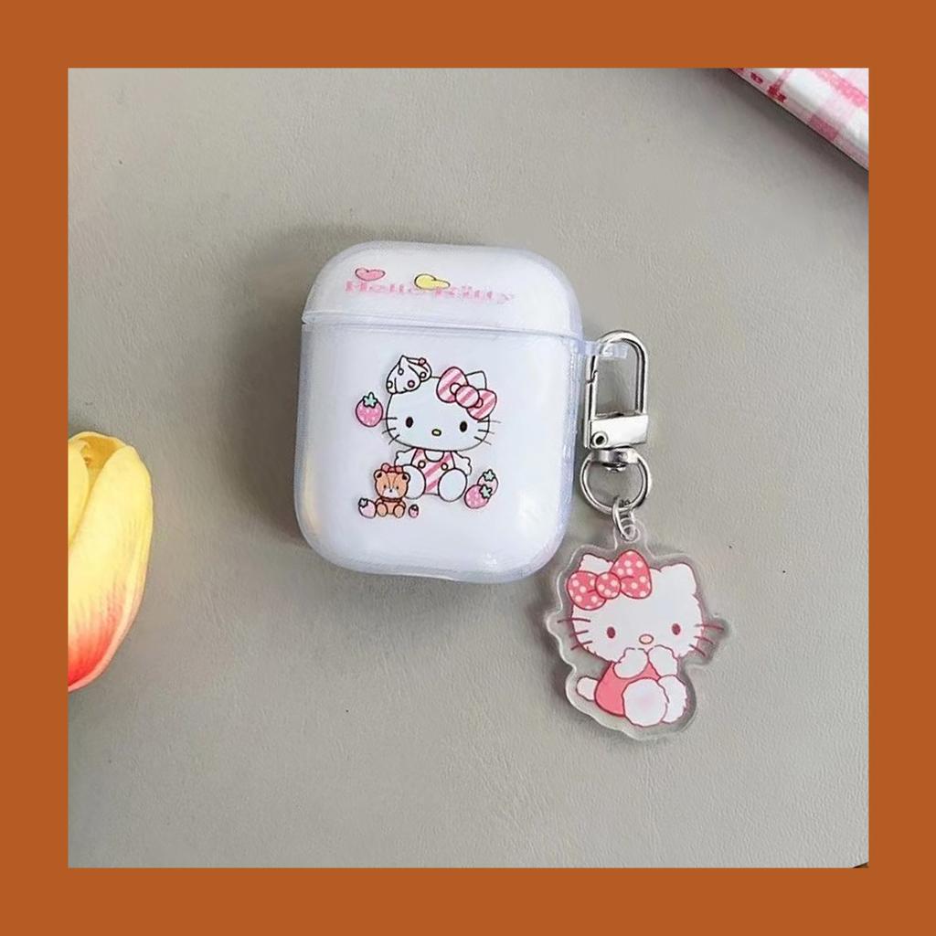 Cartoon AirPods1/1st generation Apple earphone case Pro1st generation Bluetooth earphone case Transparent earphone case Soft