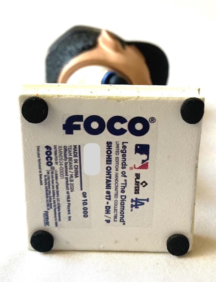 To Shohei Otani Los Angeles Dodgers Bubble Head Doll City Connect Limited Design Major Official [Limited 10,000 Pieces] 4.5 Inches, Pitcher, [Item]