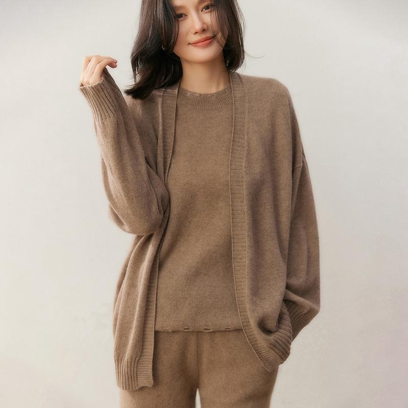Qinghe 100% Pure Cashmere Women's Sweater - Ultra Soft Luxury Winter Pullover