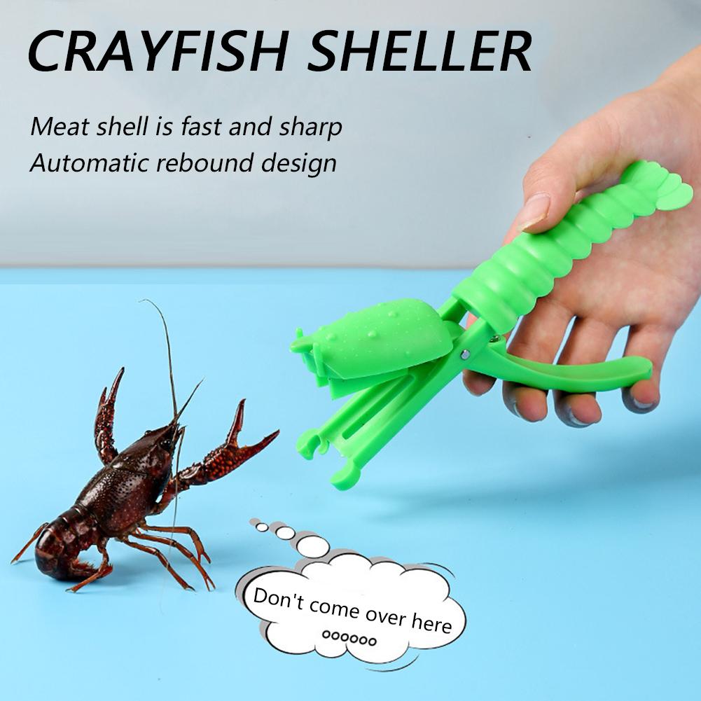 Portable Fast Shrimp Peeler Crawfish Lobster High Efficient Shrimp Peeler Lobster Shell Remover Peel Device Kitchen Seafood Tool