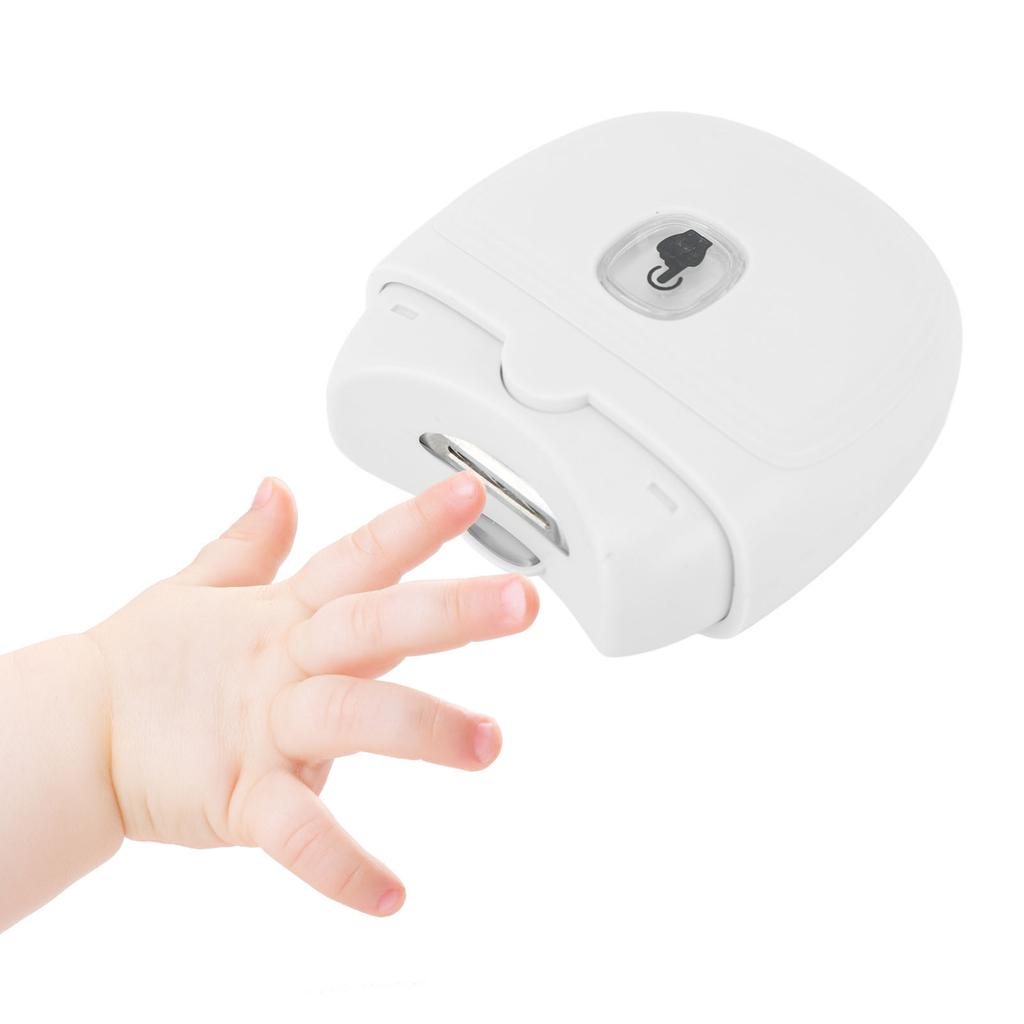 Electric Automatic Nail Clipper 2 Speed LED Light USB Charging   Fingernail Trimmer for Baby Kid Adult