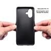 For iPhone 17 Case Calf Texture Leather + PC + TPU Phone Cover