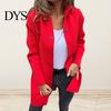 Windproof And Warm Jacket Women Woolen Hooded Solid Color Single-breasted Coat Mid Length Overcoat Thermal Long Sleeved Commuting Dating Spring
