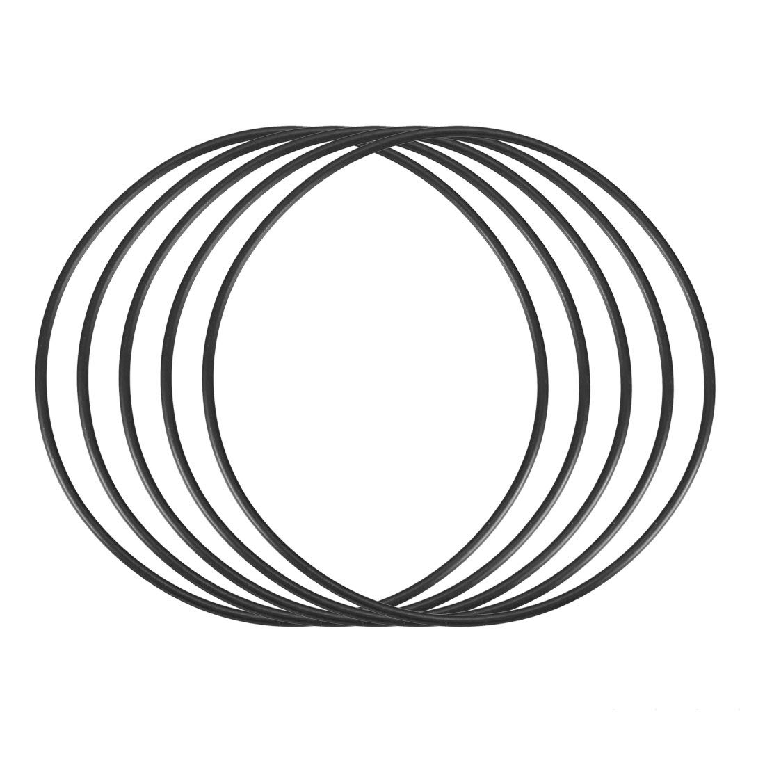 

uxcell O-Ring Nitrile Rubber Metric Seal Gasket 85 mm OD 81 mm ID 2 mm Width 5 Pack
