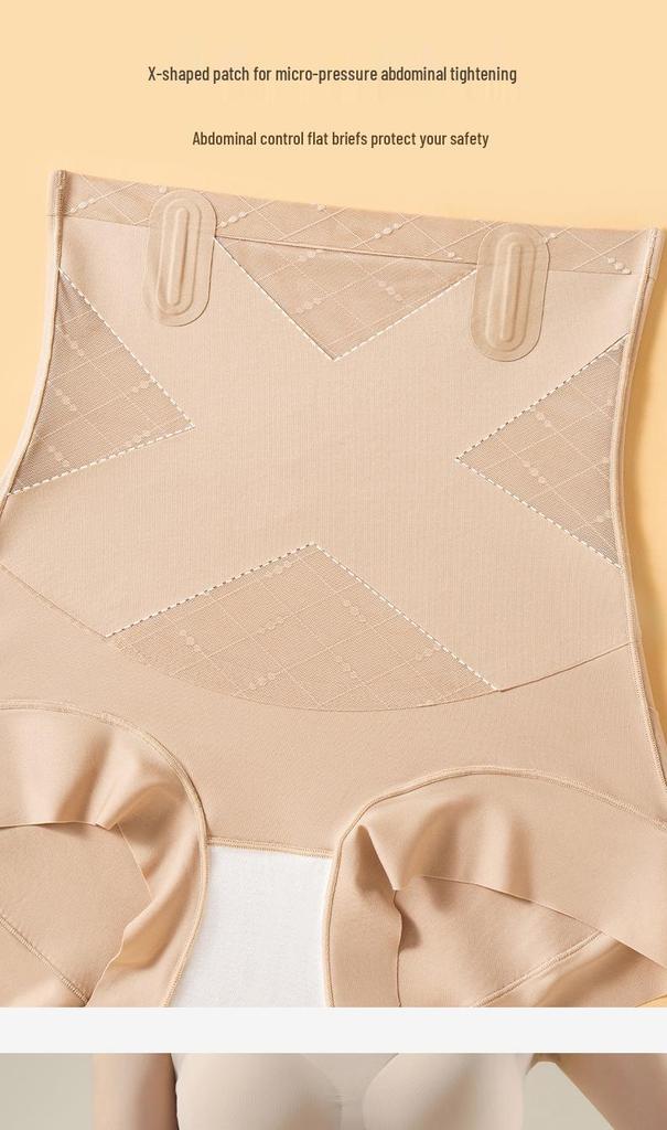 High-Waisted Seamless Tummy Control Postpartum Shaping Pants for Women