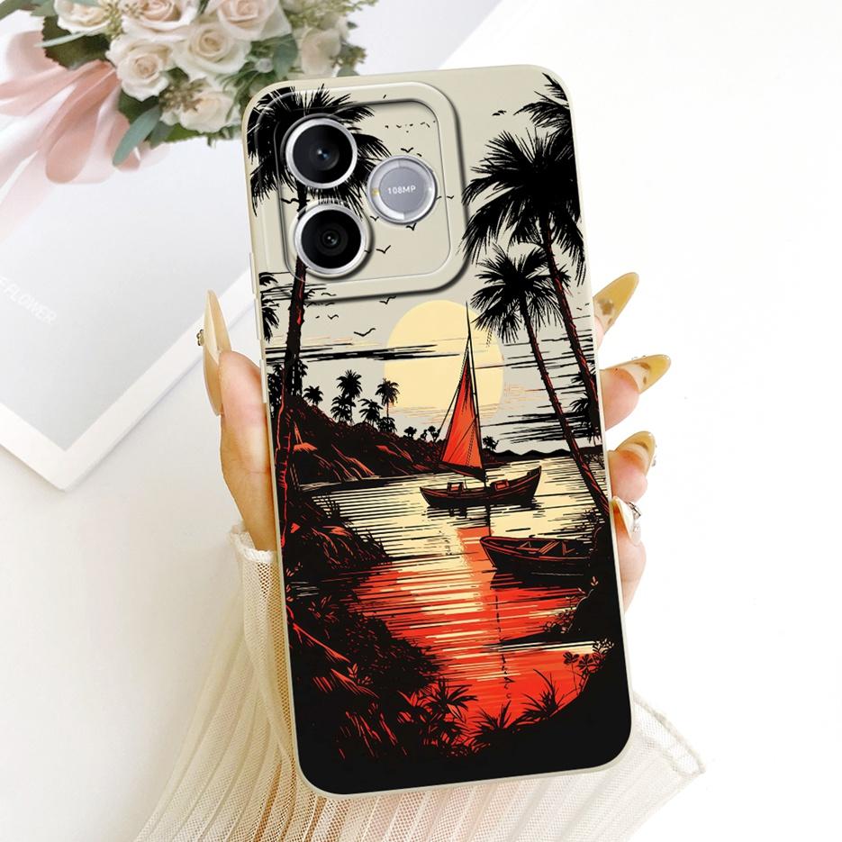 For Honor 600 Lite Case LNA-NX1 Cute Funny Cartoon Cover Shockproof Soft Silicone Case For Honor 500 Smart Honor600 Lite 5G Bags