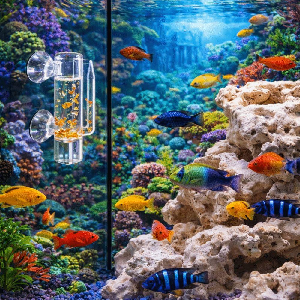 Smooth Glass Shrimp Hatchery Glass Aquarium Breeding Tube Shrimp Egg Incubator  Shrimp Breeding