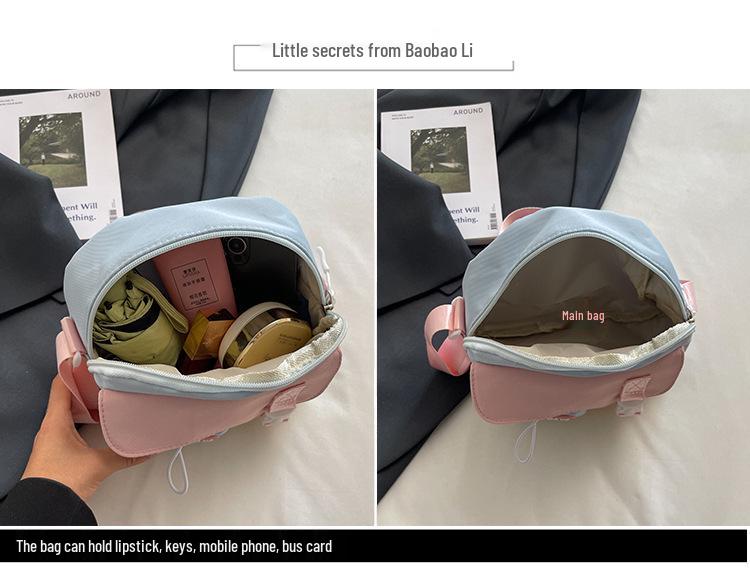 Sweet One-Shoulder Women's Crossbody Bag - 2026 Trendy, Fresh, Casual, Versatile Phone Bag for Energetic Girl Students