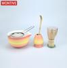 5pcs/set Japanese Matcha Set Handmade Home Matcha Bowl Bamboo Whisk Teaspoon Tea Set Tea Making Tool Accessories Tea Lovers Gift