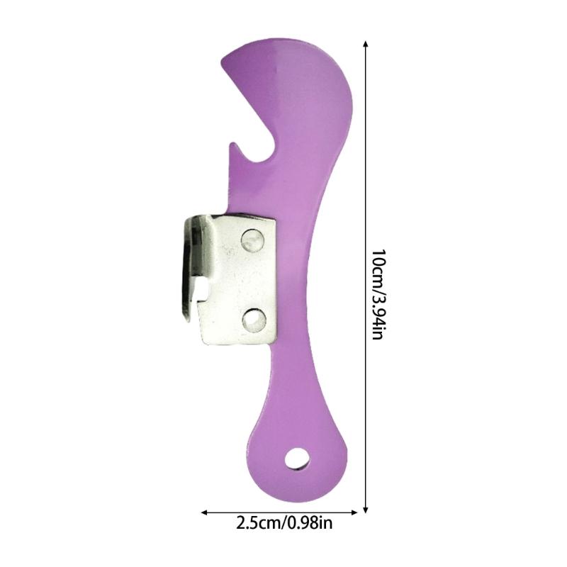 Ergonomic Kitchen Tool Opens Can Bottles Safely Rusts Resistant Stainless Steel Convenient Design Can Opener Tool