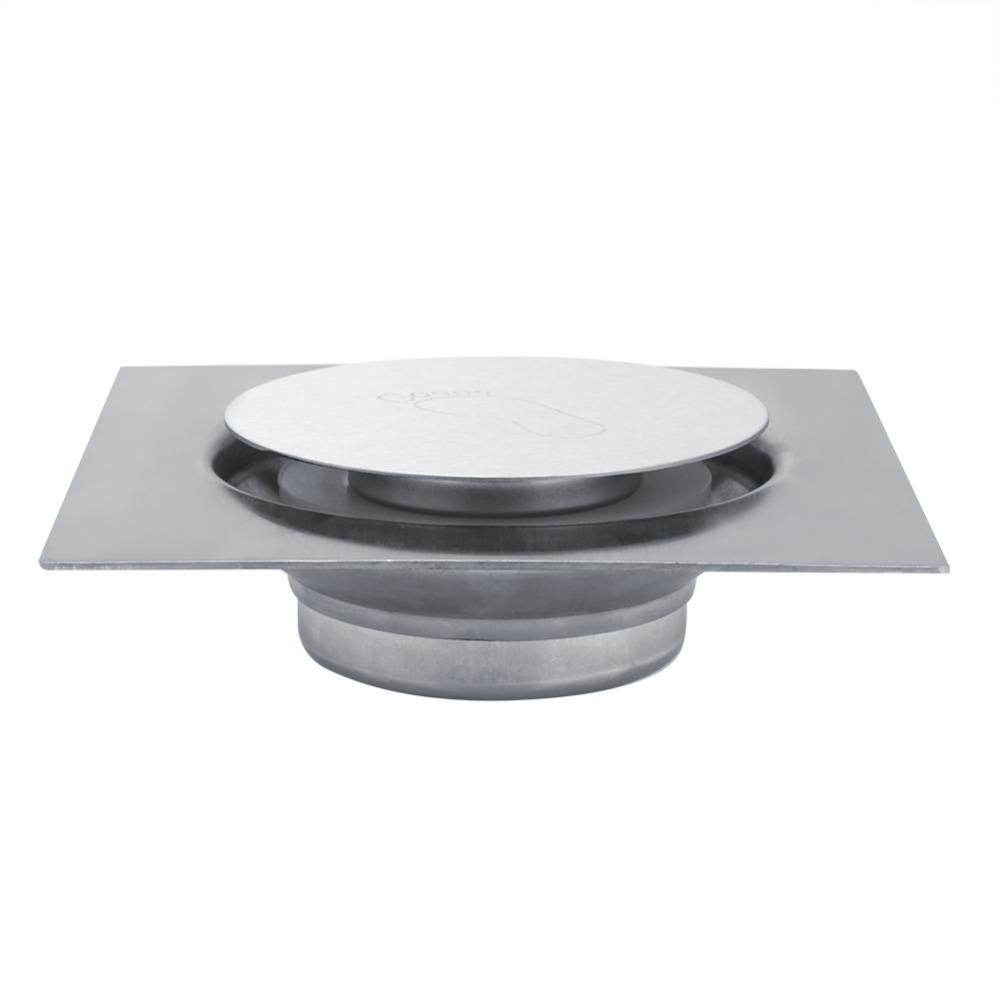 Stainless Steel Floor Drain Square Shower Drain Easy Clean Floor Drain Strainer Toilet
