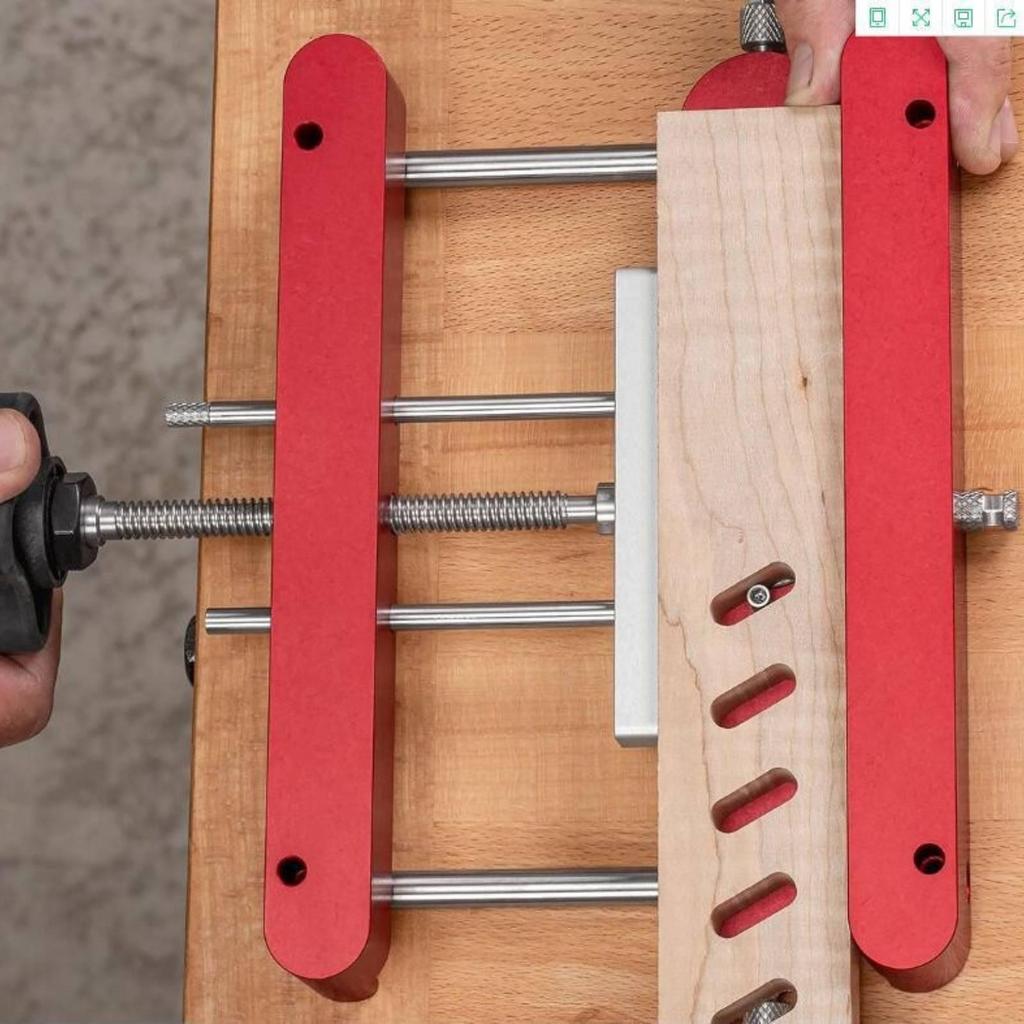Loose Tenon Jig Precision Guide with Angle Scale for Woodworkers, Carpenters,