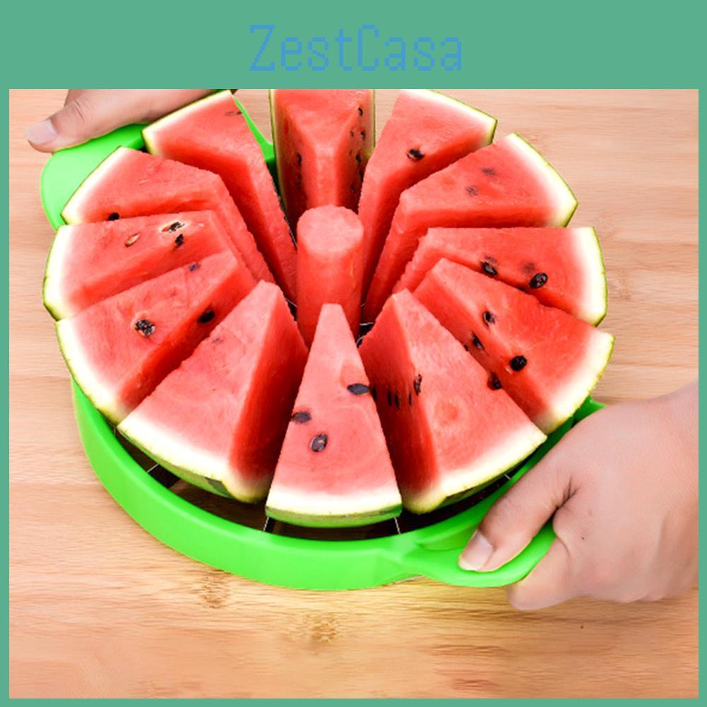 Cutter Watermelon Laborsaving Steel Stainless Fruit Slicing Tool For Outdoor Camping