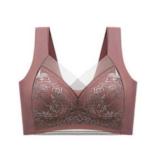 Seamless Summer Lace Back Women's Underwear - Soft, Wireless, and Beautifully Gathered