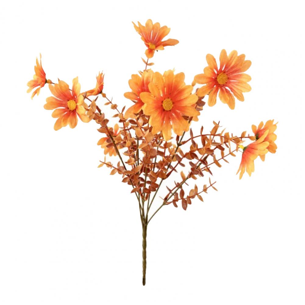 Artificial Eucalyptus Morning Glory Flowers, Fall Fake Flowers For Outdoor Planters Decorations, Reusable Silk Flowers Plants