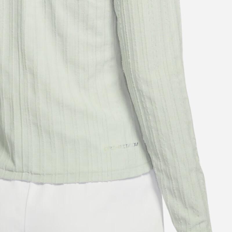 Nike Dri-FIT Adv Tech Pack Knit Crew Neck Long Sleeve T-Shirt Women Tops Stone-Green DM6165-034