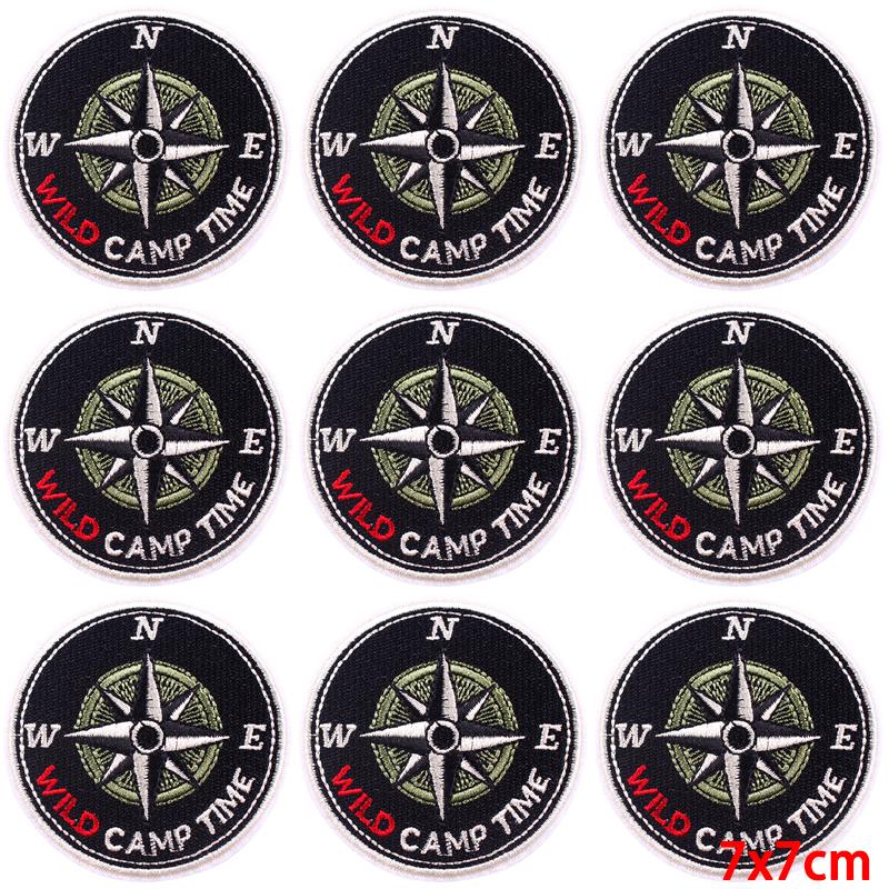 

10 шт./лот нашивки с волшебным шаром, пришивные нашивки для одежды, нашивки с вышивкой грибов на одежде, нашивка с природой для одежды, наклейки