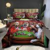 Astronaut Digital Print Duvet Cover Set - 3 Piece, Animal Design, Thickened Comforter Set