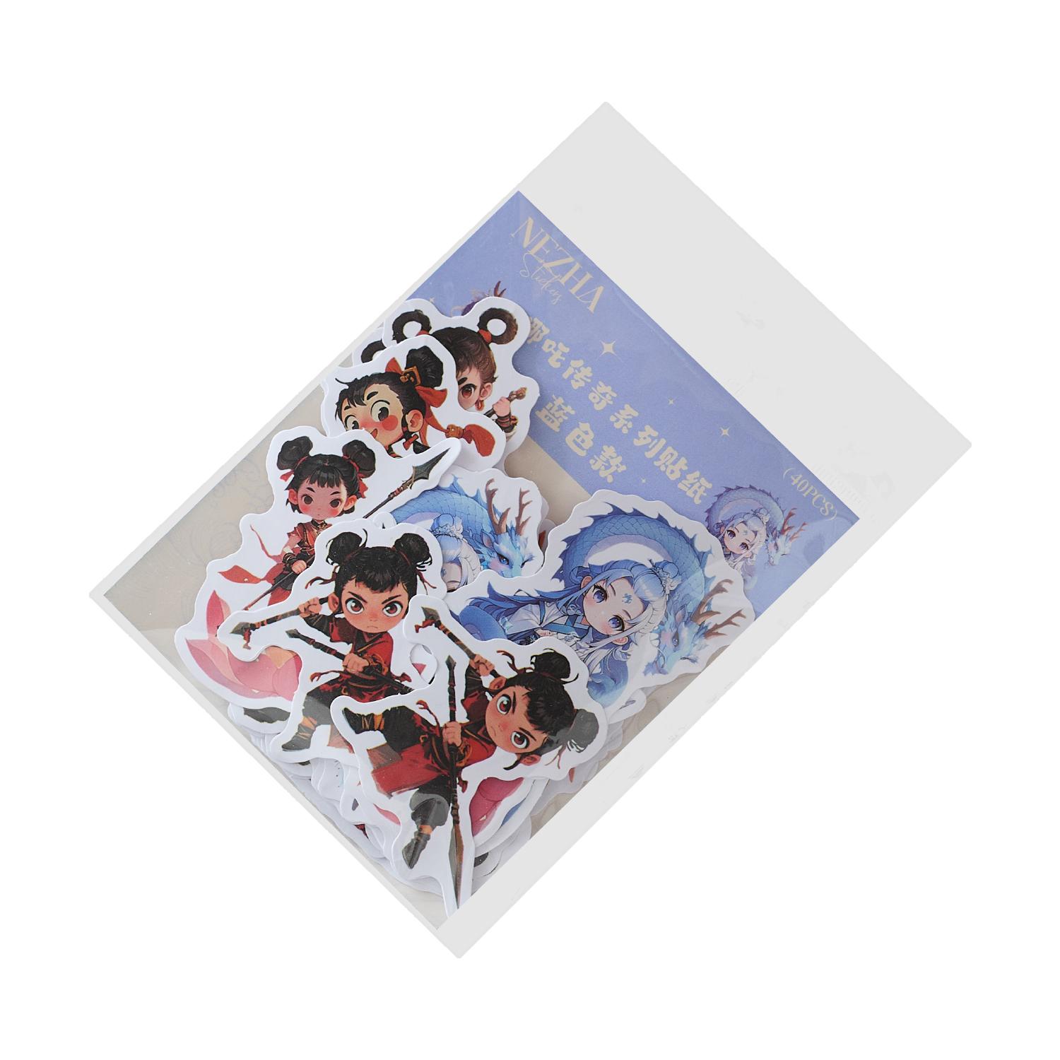 

40 sheets Cartoon Anime Popular Sticker Pack Children s Decoration Scrapbooking Stickers Aesthetic Stationery School Supplies