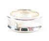 Great TIFFANY&Co. Ring Narrow Long Silver 925 Women Used