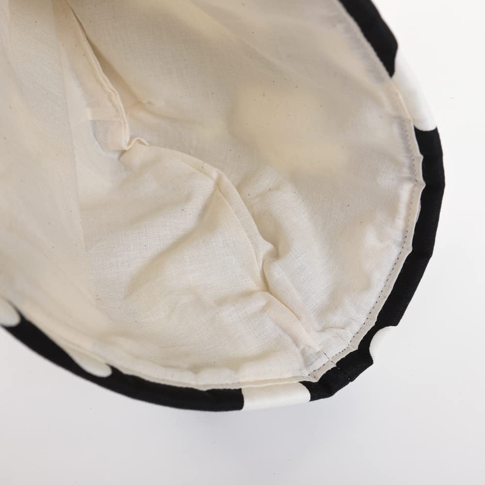 Stylish Tea Cozy Teapot Cover with Holstein Cow Black Animal Design, Crafted by Kawashima Sachiko and Akiko, Made In Japan, 100% Cotton