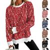 Women's Casual Printed Long Sleeve Top for Fall and Winter, Comfortable Everyday Wear