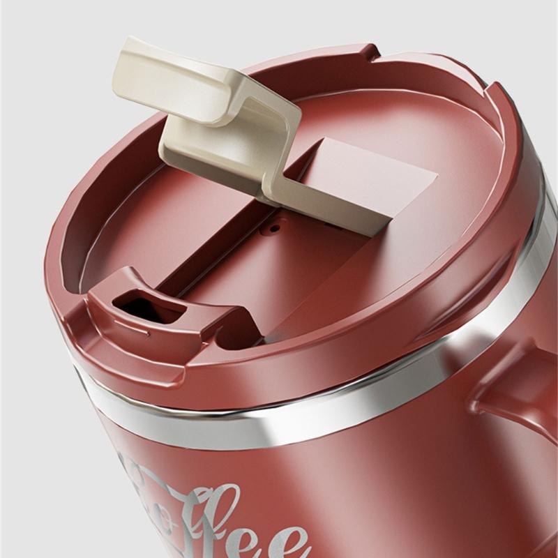 Double Wall Insulated Stainless Steel Coffee Cup Keep Beverages Warm Ideal for Students Office and Outdoor Use