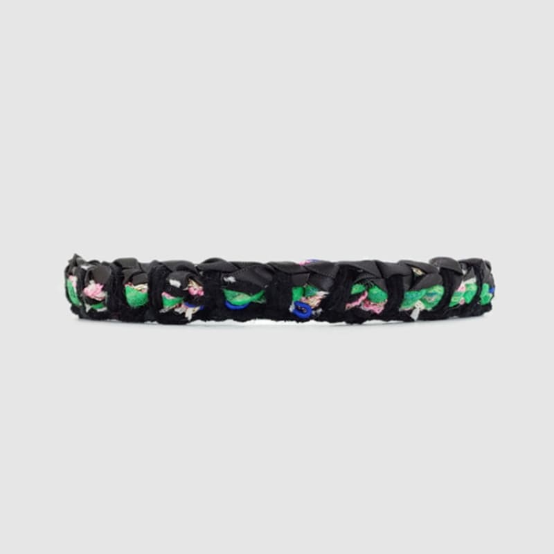 LALA Tweed Hairband P-Green