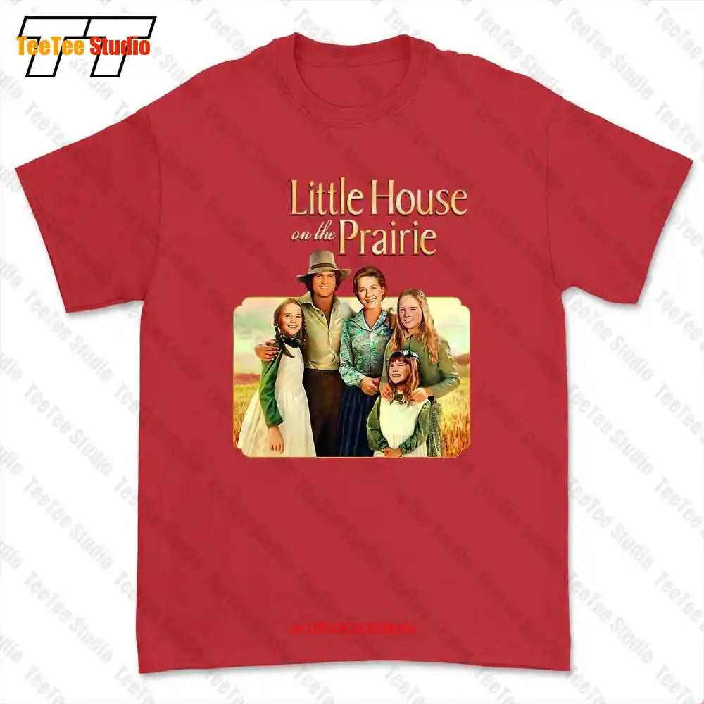 Little House On The Prairie Tv Series Logo Tshirt Tee W2GJ S