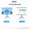 SMVP 84-inch 4:3 Portable Projector Screen