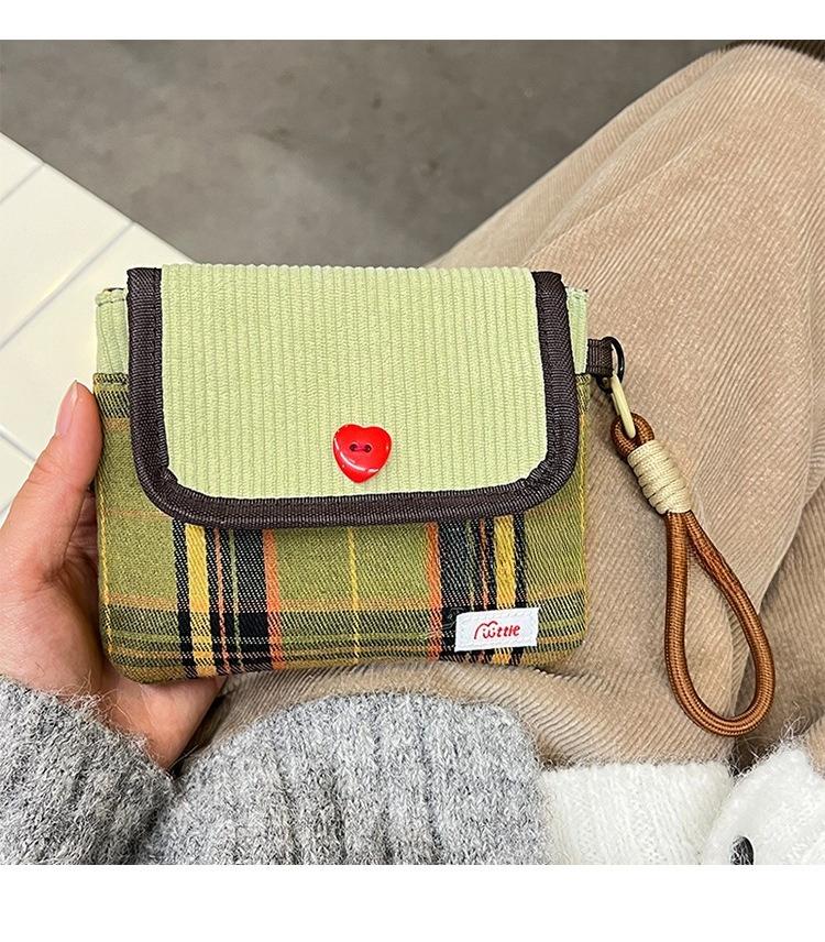 Grid Storage Bags, Mini Bags, Portable Sanitary Napkin Storage Bags, High-quality Handbags, High-quality Coin Purses