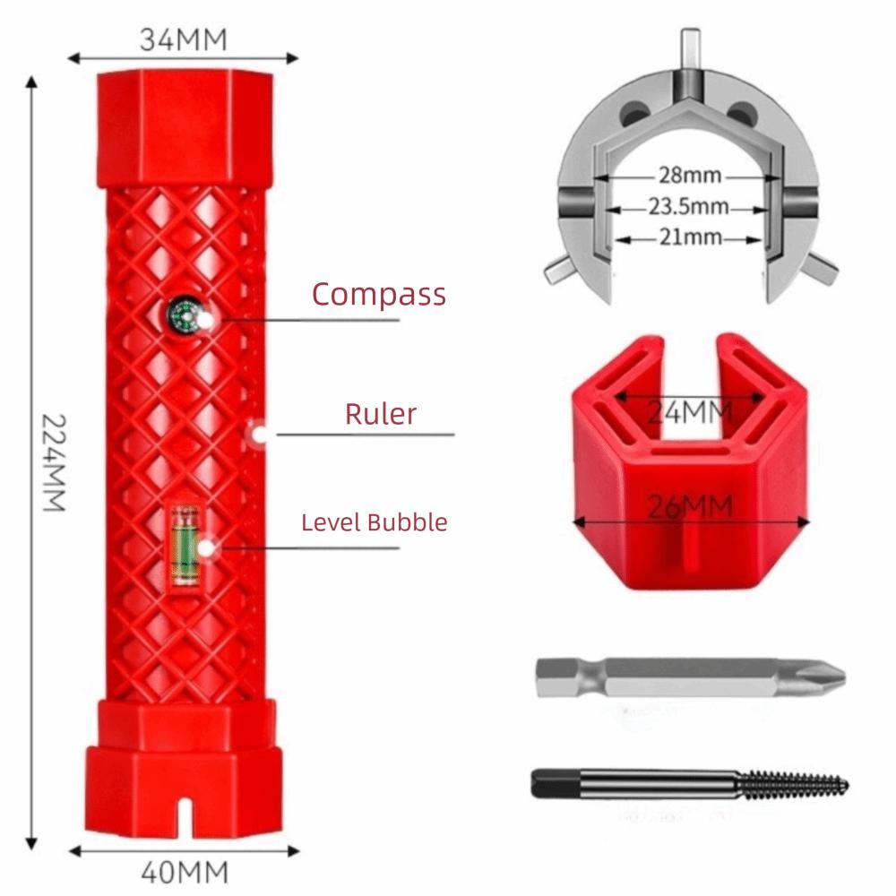 Plastic Kitchen Faucet Wrench Multifunctional Sink Faucet Wrench Pipeline Maintenance
