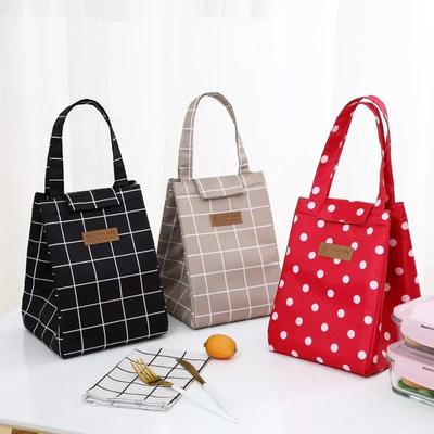 High-Capacity Portable Insulated Lunch Bag Women Kid Picnic Work Travel Food Thermal Storage Container Bento Box Cooler Tote Bag