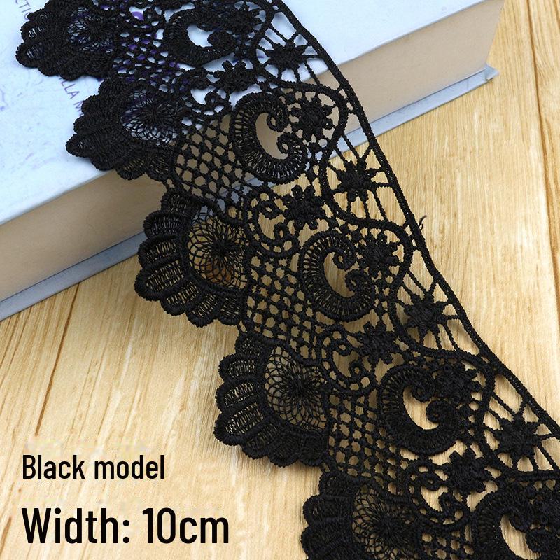 

Водорастворимая полиэстеровая кружевная ткань для края юбки своими руками