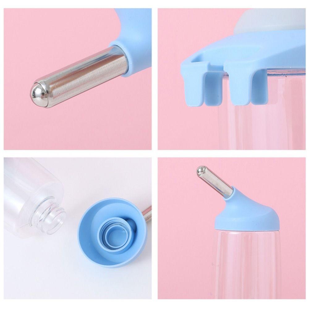 Automatic Rabbit Water Dispenser Plastic Pet Head Pipe Fountain  For Pet Cage