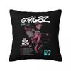 Music Band Gorillaz Square Pillowcase Cushion Cover Pillow Case Throw Pillow Cover for Home Bedroom Car