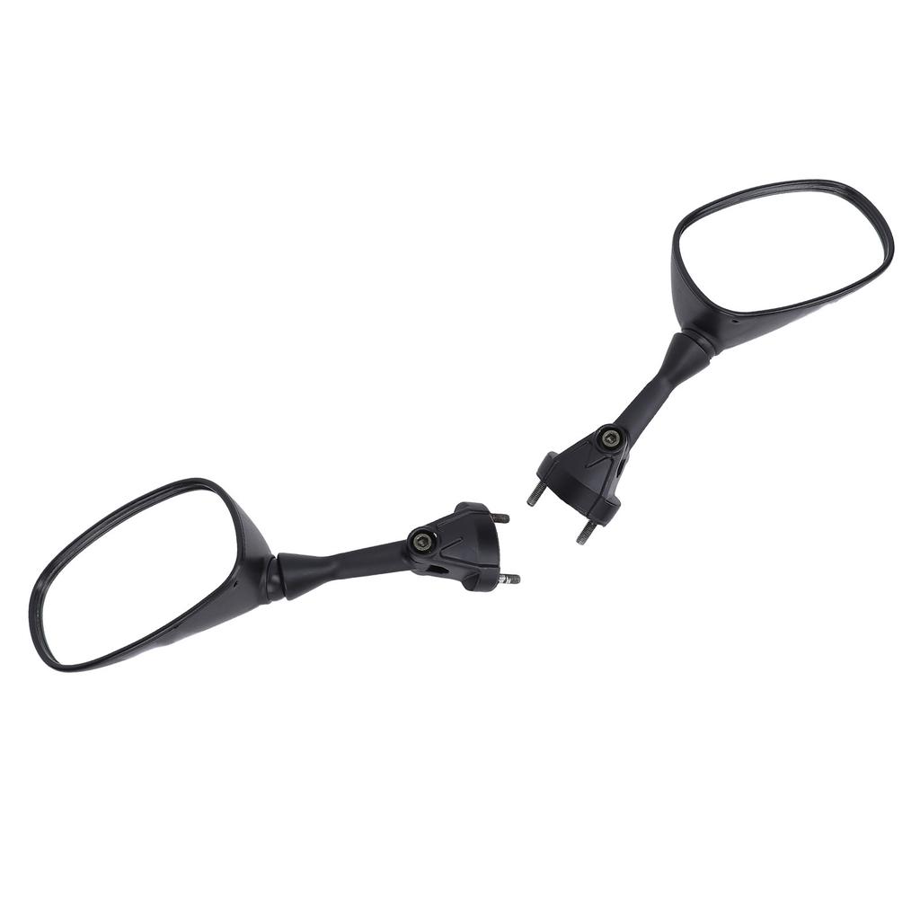 Motorcycle Rearview Mirror 360 Degree Adjustable Wide Viewing Angle Rotating Mirrors for ZX‑6R 2005‑2008