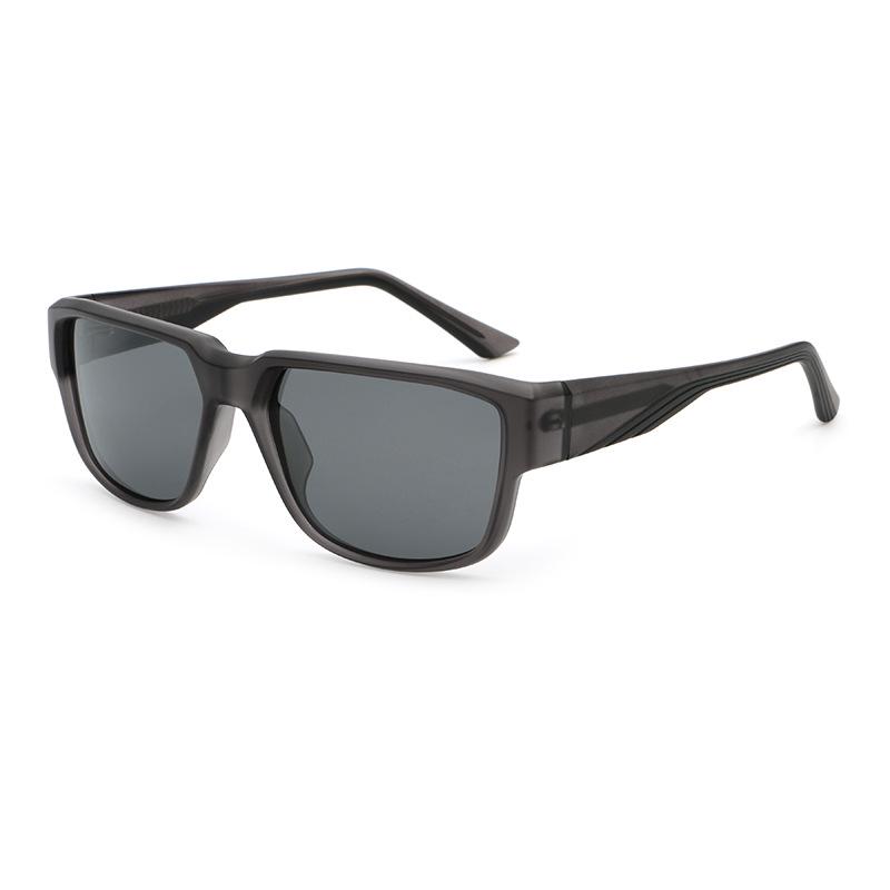 New European-American Retro Large Frame Polarized Men s Sunglasses with UV Protection - Model 98205P