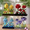 Flower Bouquet Toy Brick Sets Construction Animals Micro Building Blocks Toys for Children 6 To 12 Year Old Kids Educational Toy