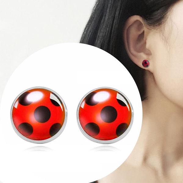 miraculous ladybug yoyo and earrings