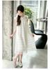 Girls' dress 2026 new summer girl Korean fashion big girl fashionable light and thin Western white long skirt trend