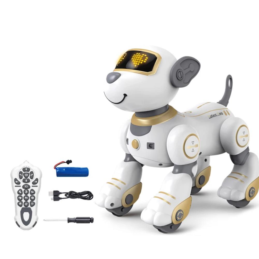 Intelligent Remote Control Robot Dog Electronic Stunt Voice Command Programmable Touch-sense Music Song Children's Toys for Boys