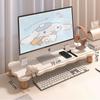Desktop Laptop and Monitor Riser Stand with Storage Shelf