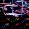 Illuminated Drumsticks (USB Charging), LED Light Sticks, with Bag, Light-Up Drumsticks (15 Colors, Pair of 2, Rechargeable)