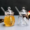 with Dipper and Lid Honey Pot Honey Storage Container  For Wedding Party Office Kitchen Home
