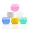 Travel Bottle Cosmetic Containers 30g Refillable Plastic Small Leak Proof Cream Jars 6pcs