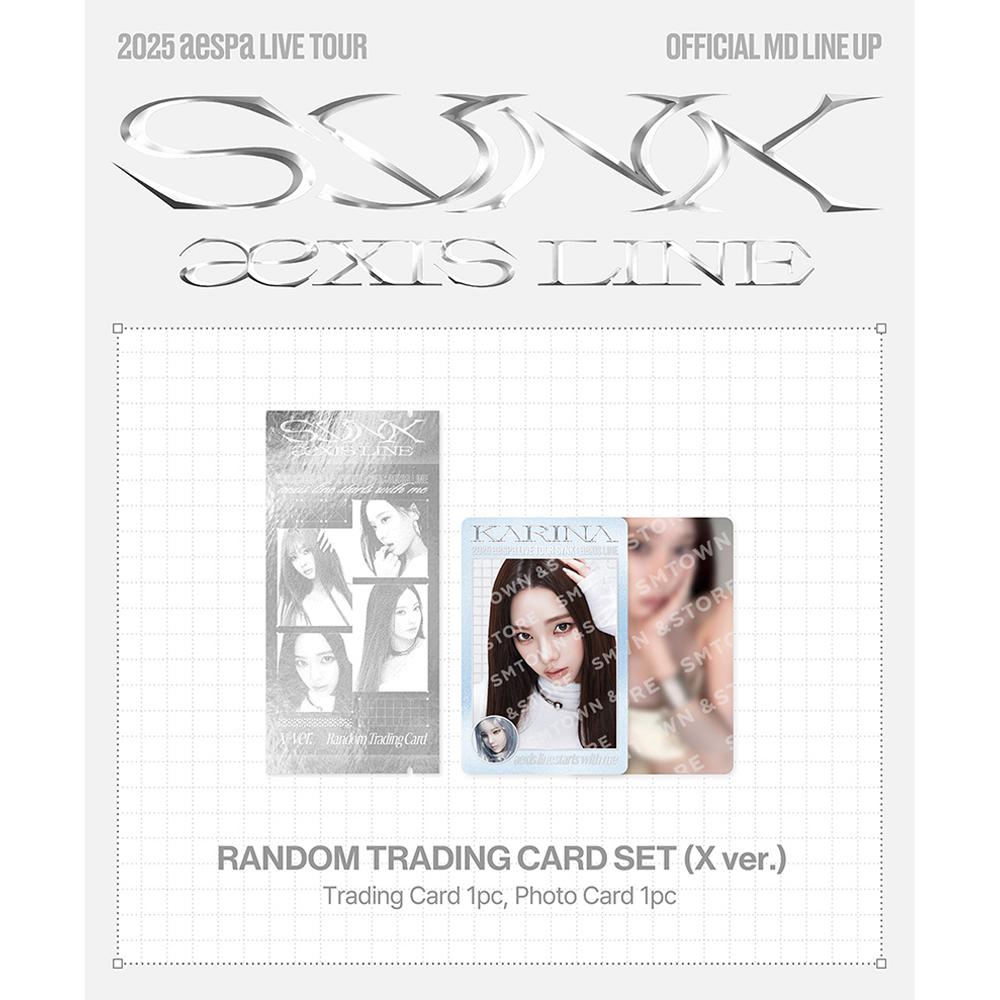 aespa Τυχαίο Σετ Καρτών Συναλλαγών X έκδοση(SYNK : aeXIS LINE)