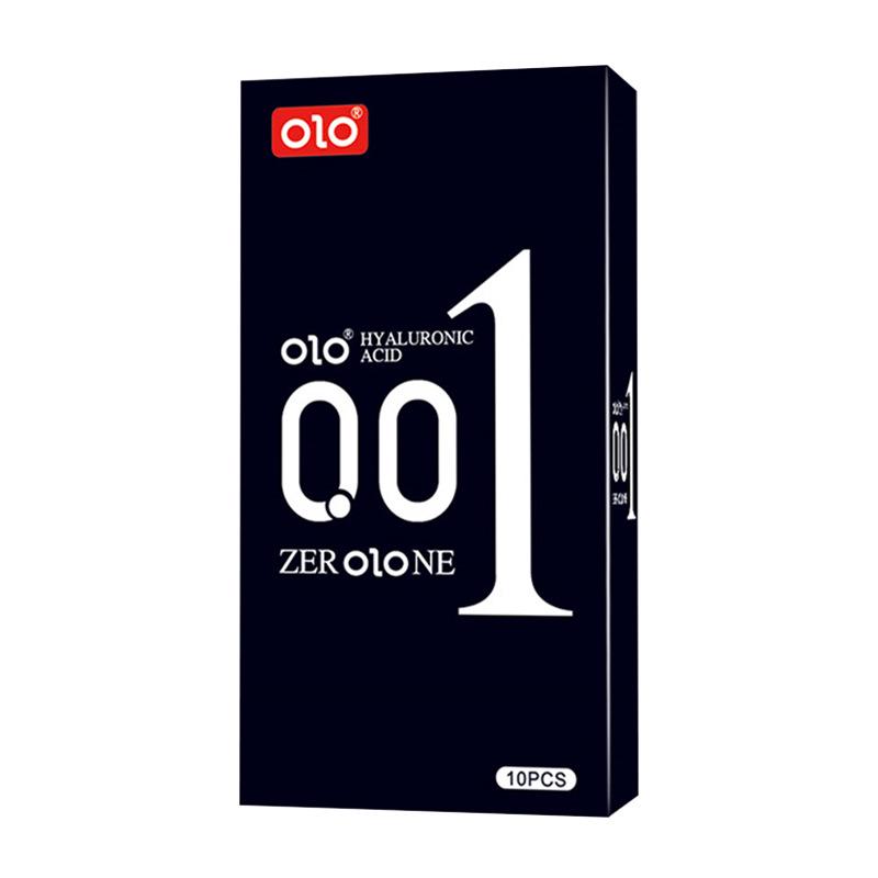 OLO Гиалуроновая кислота Ультратонкие 001 Чувственные Презервативы