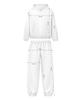 Wings Unleash Women' Oversize Cotton Beige Tracksuit Set